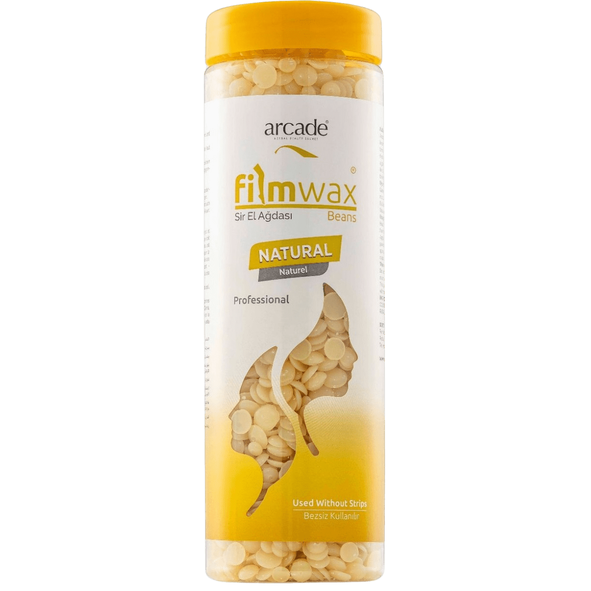 kuafor-avm-arcade-natural-boncuk-agda-400-ml-min Arcade Film Wax Boncuk Ağda 800 Ml - Görsel 1