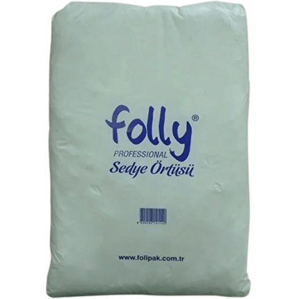 Folly Tek Kullanımlık Lastikli Sedye Örtüsü 50 Adet