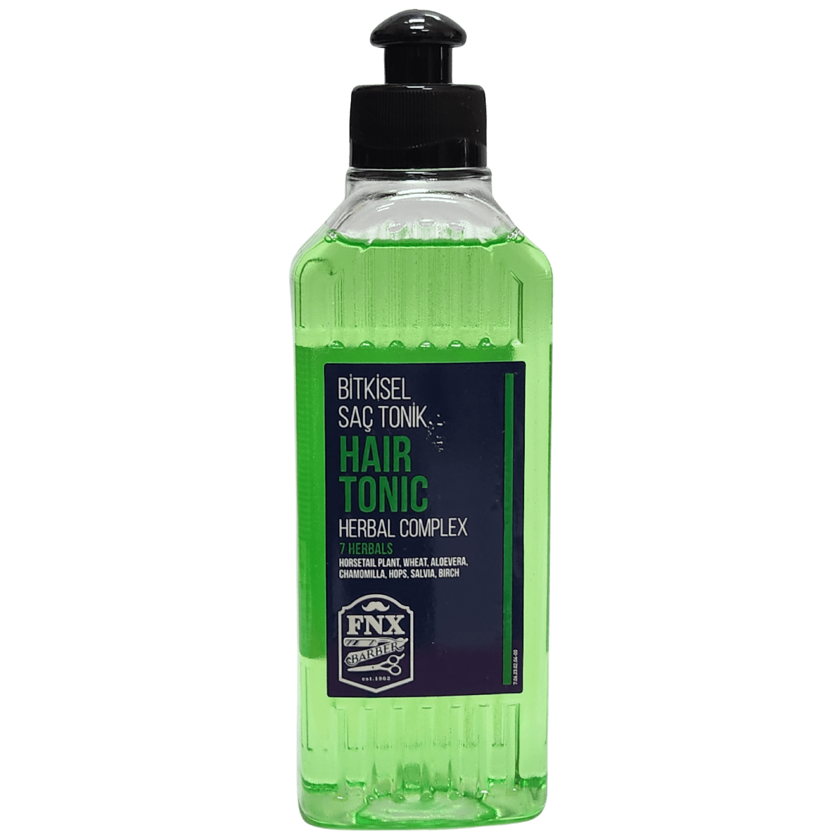 kuafor-avm-fonex-sac-tonigi-min Fonex Barber 7 Bitki Özü Saç Tonigi 250 ML - Görsel 1