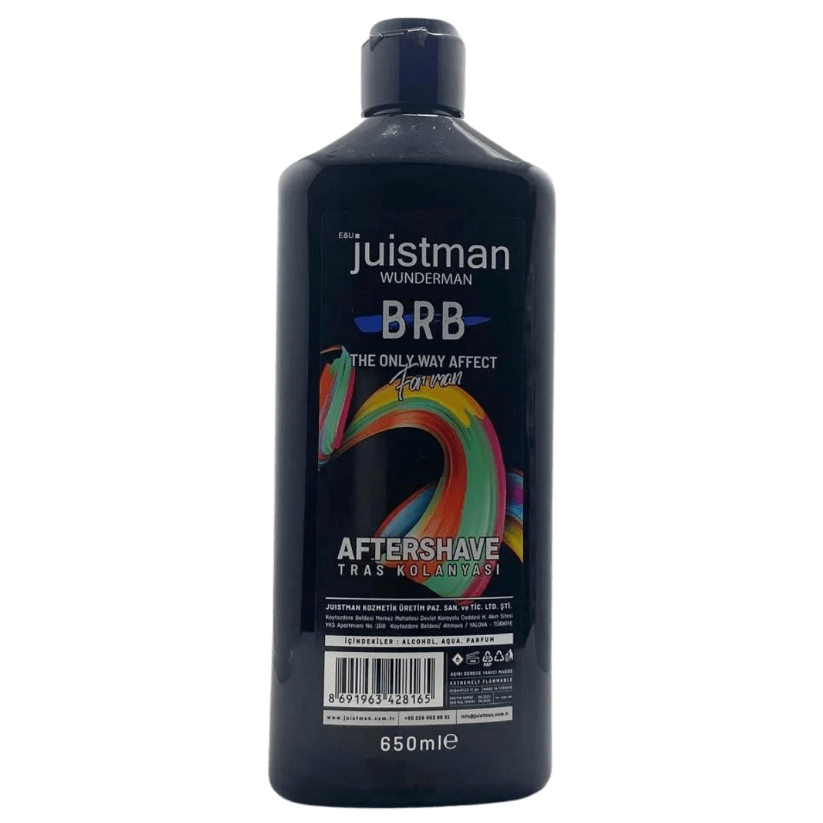 kuafor-avm-juistman-tiras-kolonyasi-brb-650-ml-min Juistman Traş Kolonyası BRB 650 ml - Görsel 1