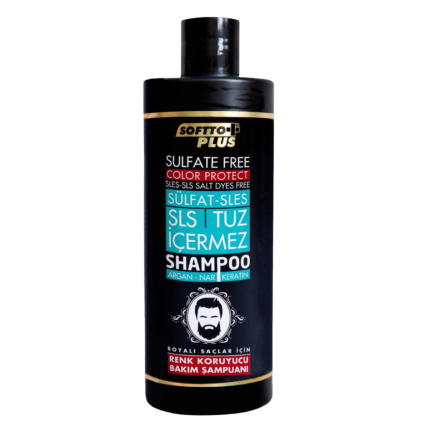 Softto Plus Renk Koruyucu Bakım Şampuanı Tuzsuz Sülfatsız 400 Ml